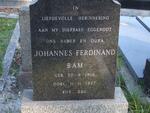 BAM Johannes Ferdinand 1906-1977