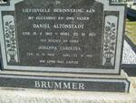 BRUMMER Daniel Altonstadt 1912-1971 & Johanna Carolina 1908-1997