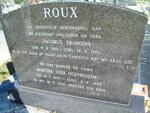 ROUX Jacobus Francois 1901-1976 & Martha OOSTHUIZEN 1907-1994