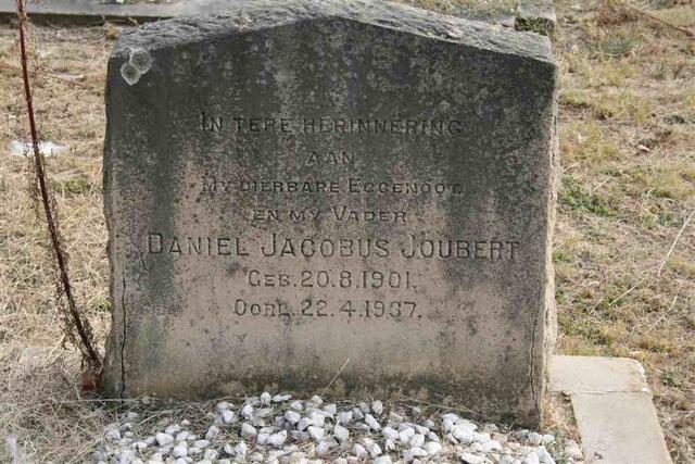 JOUBERT Daniel Jacobus 1901-1937