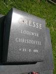 GRESSE Lodewyk Christoffel -1976