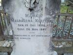 KESTELL Maria Magdalena 1886-1887
