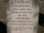 BRINK J.M. nee BEYERS 1821-1856 :: BRINK J.M. 1848-1858