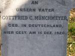 MUNCHMEYER Gottfried C. -1920