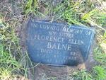 BALNE Florence Ellen -1983