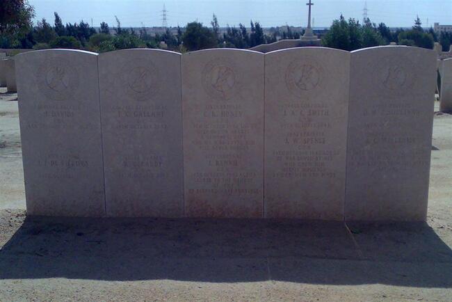 12. Row of graves of Soldiers died in 1939-1945 War