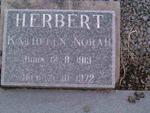 HERBERT Kathleen Norah 1918-1972
