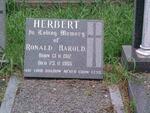 HERBERT Ronald Harold 1912-1988