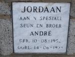 JORDAAN André 1952-1990?