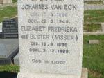 ECK Johannes, van 1886-1949 & Elizabeth Fredrieka VISSER nee BESTER 1899-1988