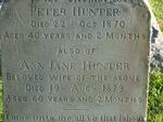 HUNTER Peter -1870 & Ann Jane -1879