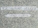 HAMER Catherine 1880-1973