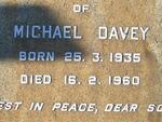DAVEY Michael 1935-1960