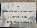 FAIR George -1946