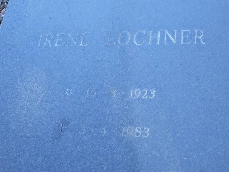 LOCHNER Irene 1923-1983