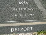 DELPORT Nora 1930-1986