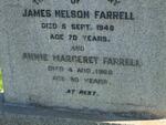 FARRELL James Nelson -1948 & Annie Margeret -1966