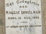 IMMELMAN Maggie -1936