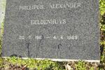 GELDENHUYS Phillipus Alexander 1916-1969