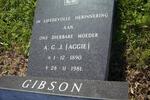 GIBSON A.G.J. 1890-1981