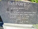 DELPORT Frederick William 1909-1978 & Anne 1916-1997