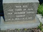 HERBST Jan Hendrik 1906-1977