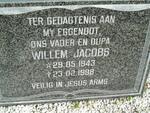 JACOBS Willem 1943-1998