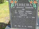 FERREIRA Miems 1924-1996