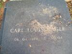 HAGER Carl Louis 1923-1984