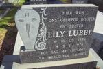 LUBBE Lliy 1956-1978