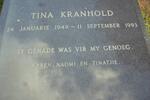 KRANHOLD Tina 1949-1993