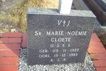 CLOETE Marie-Noëmie 1923-1983