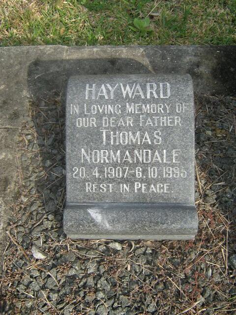 HAYWARD Thomas Normandale 1907-1995