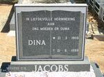 JACOBS Dina 1909-1989