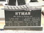 HYMAN Hendrik Johannes 1908-1978 & Regina Johanna VAN DER MERWE 1908-1991