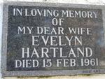 HARTLAND Evelyn -1961