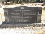 LEONARD Louis H. 1860-1939 & Johanna I.J. JORDAAN 1873-1948