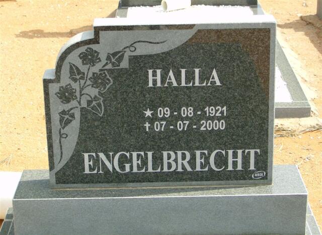 ENGELBRECHT Halla 1921-2000