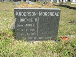 MORSHEAD Florence H., Anderson nee ABREY 1907-1993