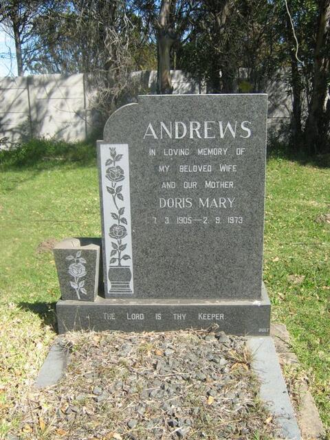 ANDREWS Doris Mary 1905-1973