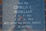 BESSELAAR Cornelia C. 1921-1923