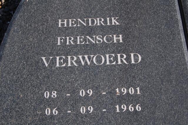 VERWOERD Hendrik Frensch 1901-1966