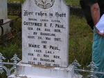 PAUL Gottfried K.F. 1828-1907 & Marie W. LAU 1828-1906