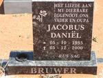 BRUWER Jacobus Daniël 1935-2000