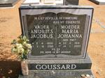 GOUSSARD Andries Jacobus 1909-2001 & Maria Johanna SMIT 1914-2000