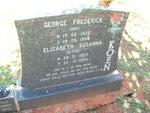 KOEN George Frederick 1923-1994 & Elizabeth Susanna 1925-1994