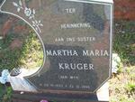 KRUGER Martha Maria nee VAN WYK 1937-1995