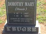 KRUGER Dorothy Mary 1927-1999