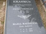 ERASMUS Pieter Cornelius 1914-2001 & Maria Magdalena JOUBERT 1920-2002