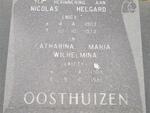 OOSTHUIZEN Nicolas Helgard 1903-1973 & Catharina Maria Wilhelmina 1908-1981